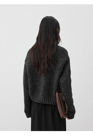 variegated wool sweater