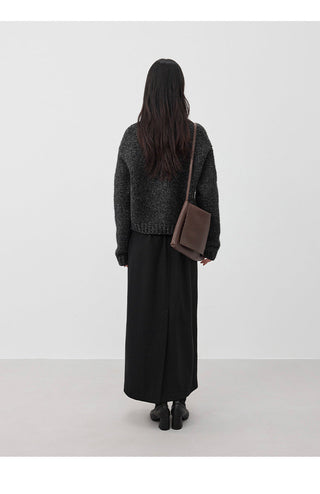 variegated wool sweater