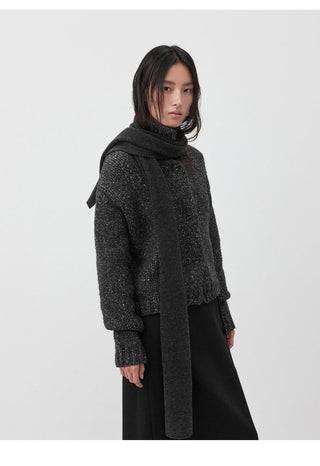 variegated wool sweater