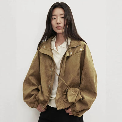 leather coat jacket