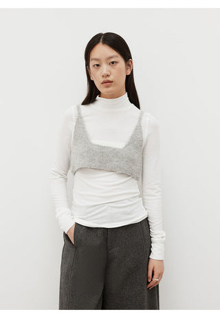 turtleneck bottoming shirt