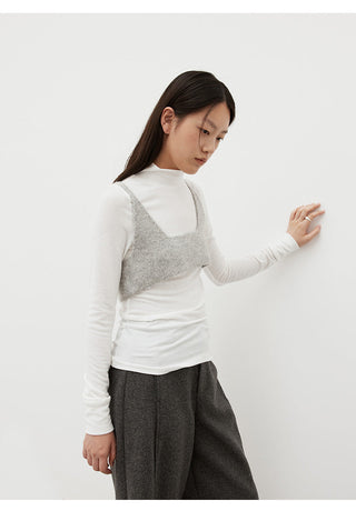 turtleneck bottoming shirt