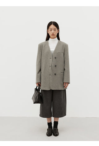 turtleneck bottoming shirt