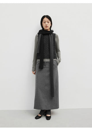 turtleneck bottoming shirt