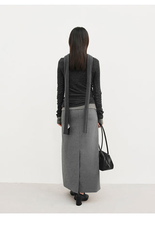 turtleneck bottoming shirt