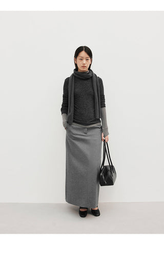 turtleneck bottoming shirt