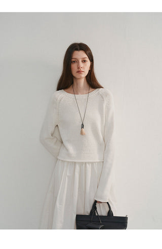 cotton loose sweater