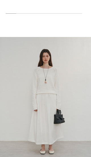 cotton loose sweater