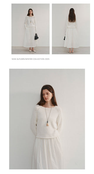 cotton loose sweater