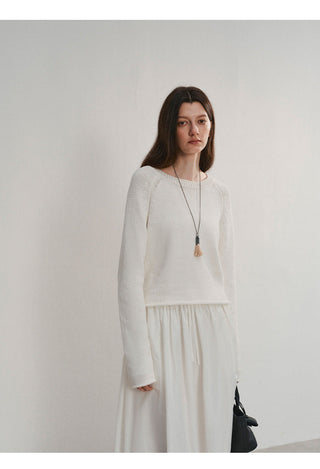 cotton loose sweater