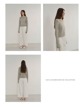 cotton loose sweater