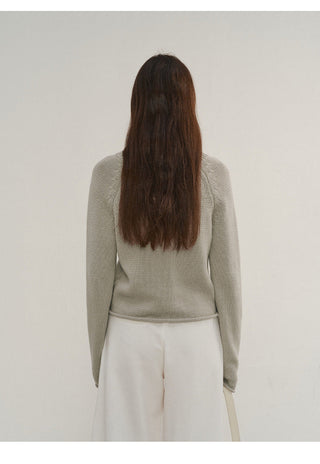 cotton loose sweater