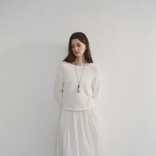 cotton loose sweater