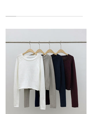 cotton loose sweater