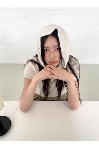 wool triangular shawl