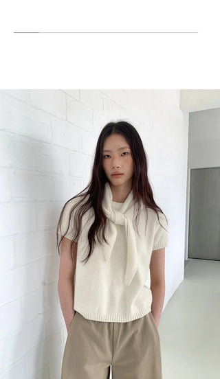 wool triangular shawl