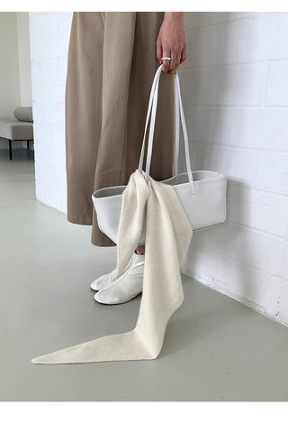 wool triangular shawl