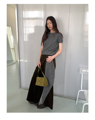 wool triangular shawl