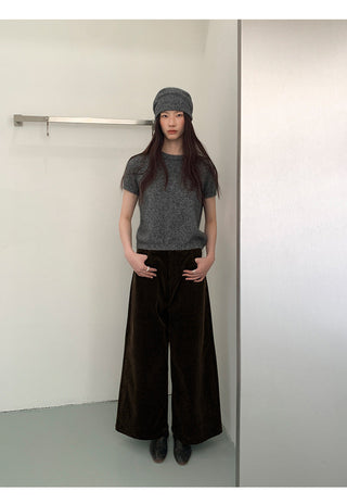 wool triangular shawl