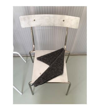 wool triangular shawl