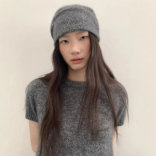 wool triangular shawl