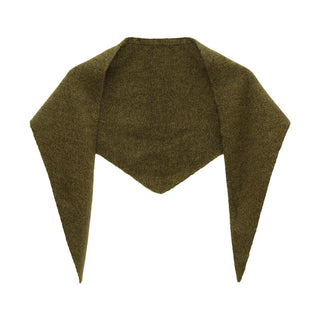 wool triangular shawl