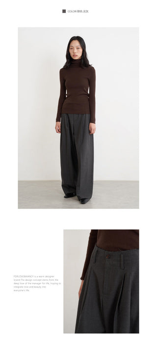 wool suit pants