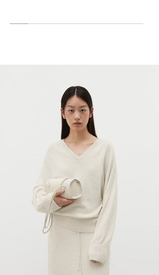 raccoon velvet sweater