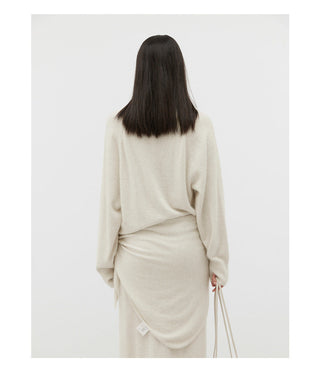 raccoon velvet sweater