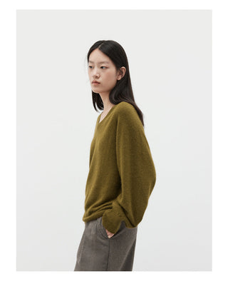 raccoon velvet sweater