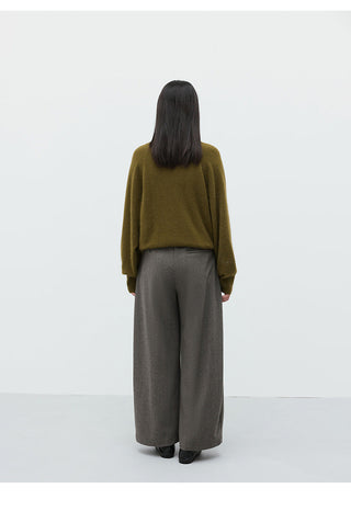 raccoon velvet sweater