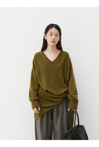 raccoon velvet sweater