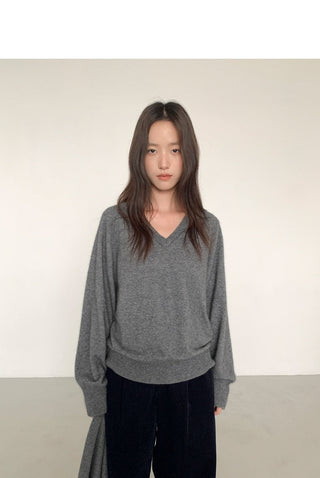 raccoon velvet sweater