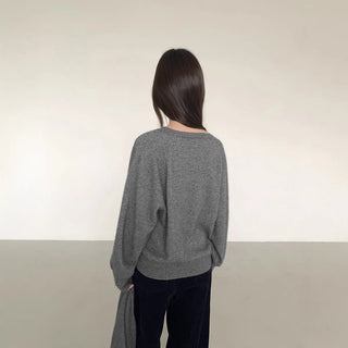 raccoon velvet sweater