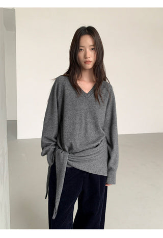 raccoon velvet sweater