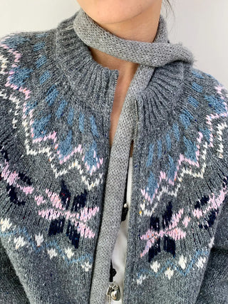 colorful dot sweater