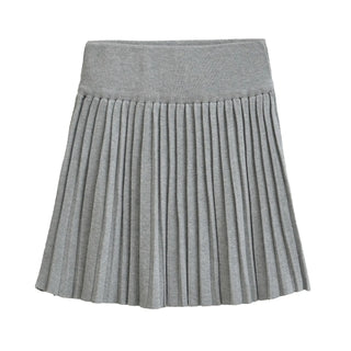 knit pleated skirt