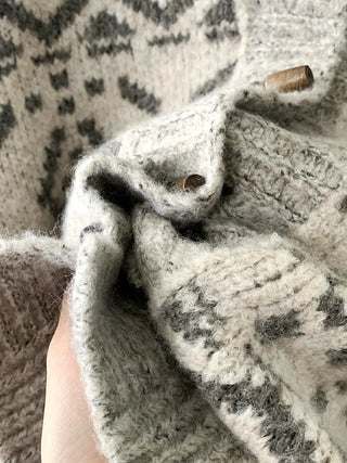 nordic knit cardigan