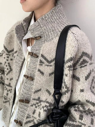 nordic knit cardigan