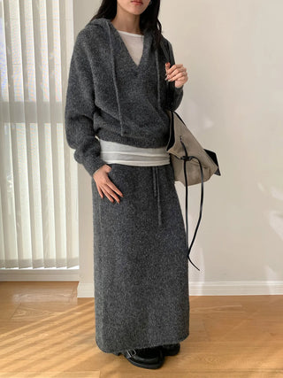 hooded sweater set