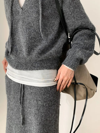 hooded sweater set