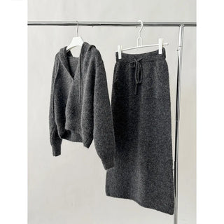 hooded sweater set