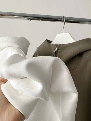 heavy hooded sweater