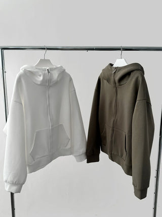 heavy hooded sweater