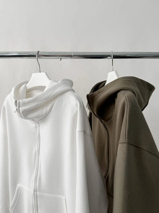 heavy hooded sweater