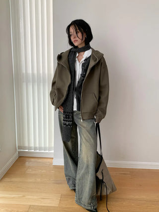 heavy hooded sweater