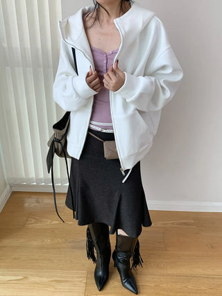 heavy hooded sweater