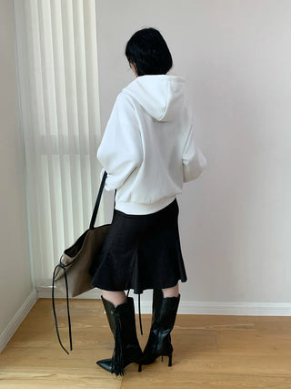 heavy hooded sweater