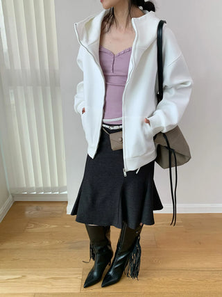 heavy hooded sweater