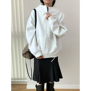 heavy hooded sweater